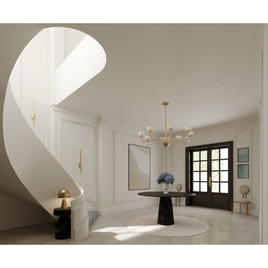 St. lawrence 8 Light 62" Wide Chandelier
