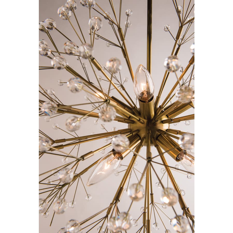 Dunkirk 10 Light 30" Wide Crystal Globe Chandelier