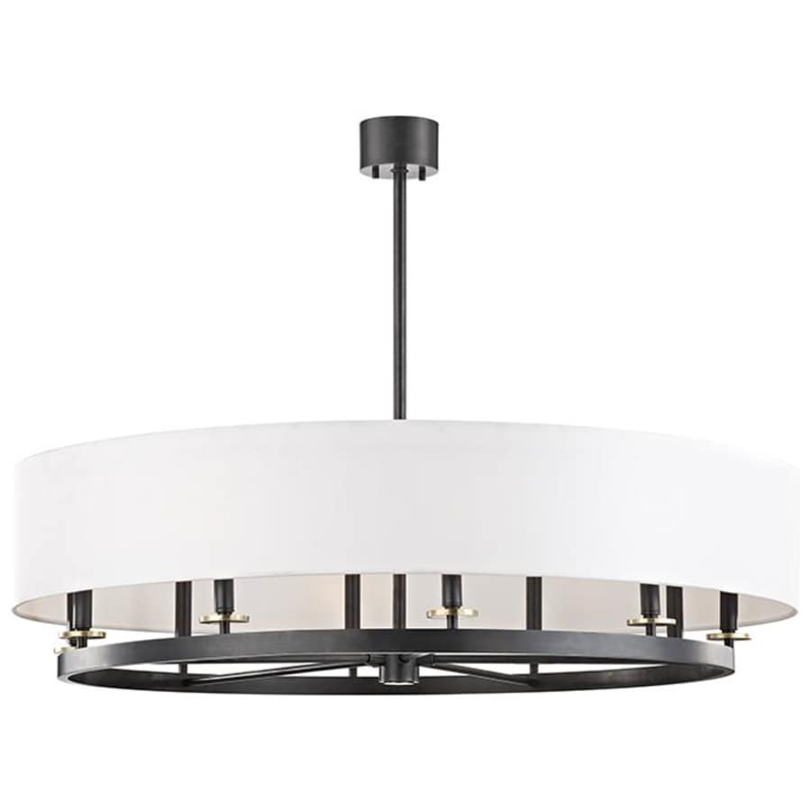 Durham 10 Light 42" Wide Taper Candle Drum Chandelier