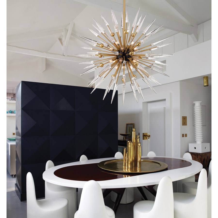 Sparta 12 Light 32" Wide Sputnik Chandelier