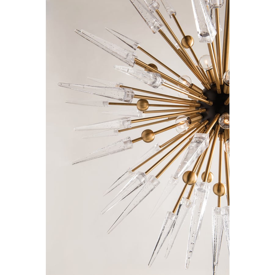 Sparta 12 Light 32" Wide Sputnik Chandelier