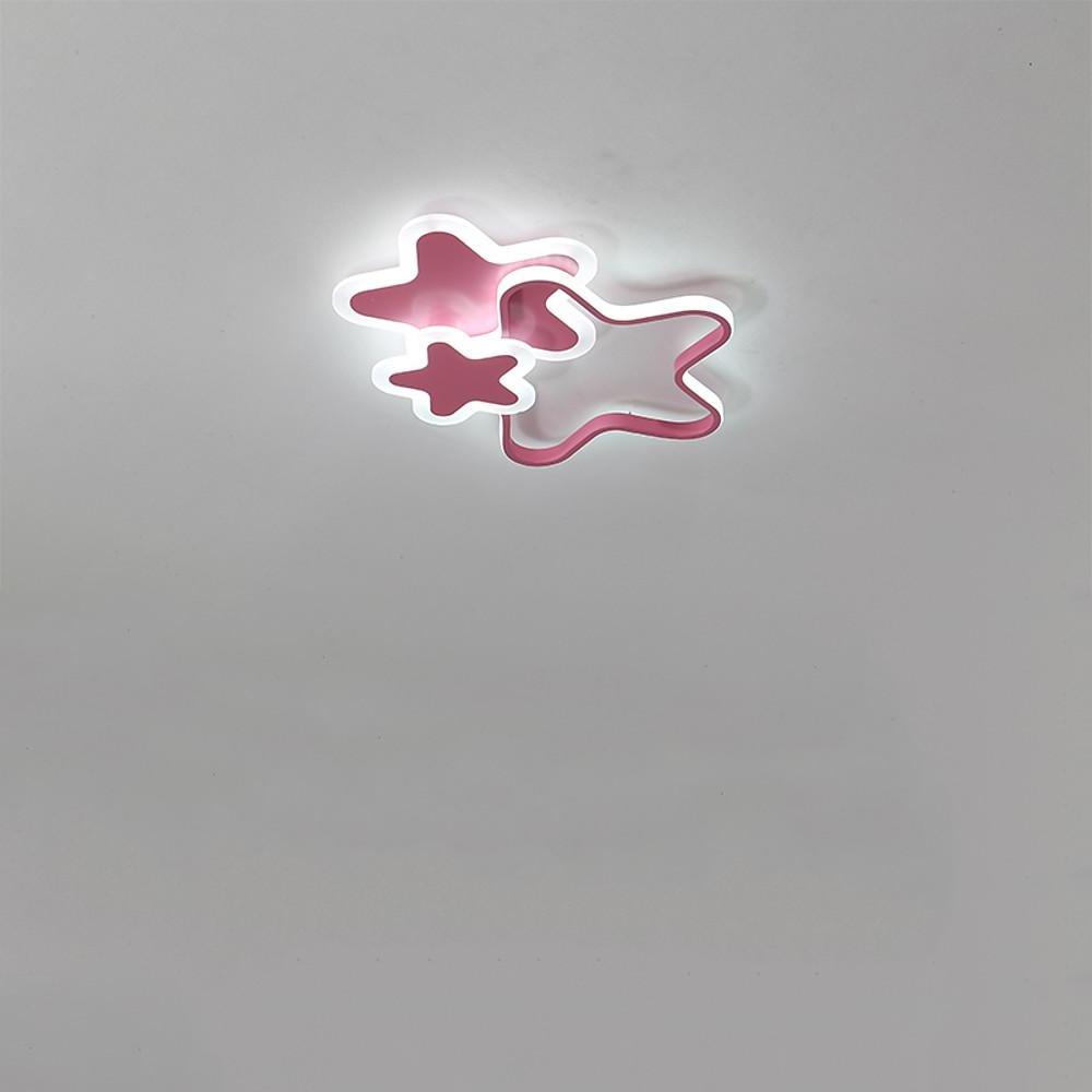 Triple Star Flush Mount Light LED Ceiling Light