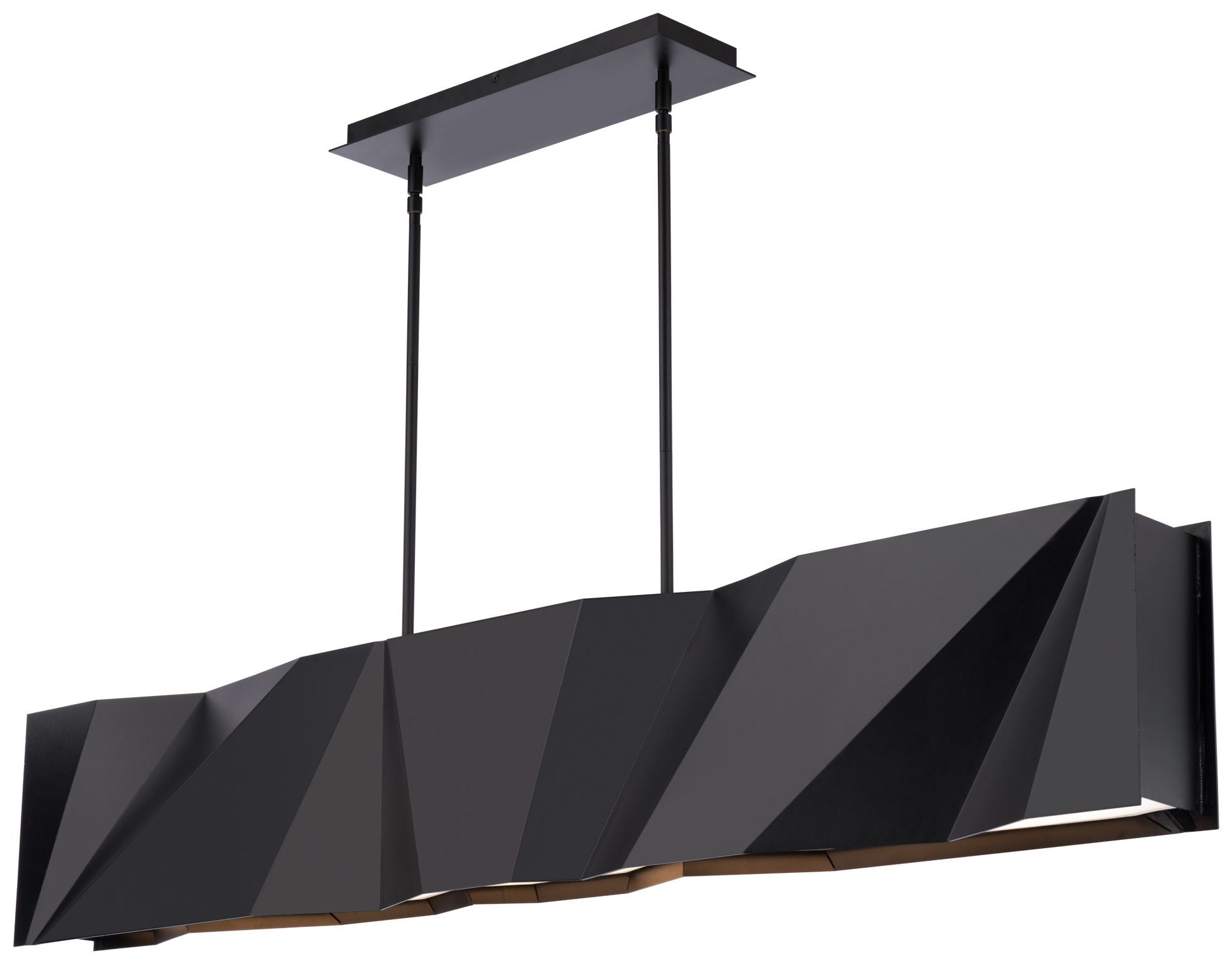 Intrasection 10"H X 1-Light Linear Chandelier