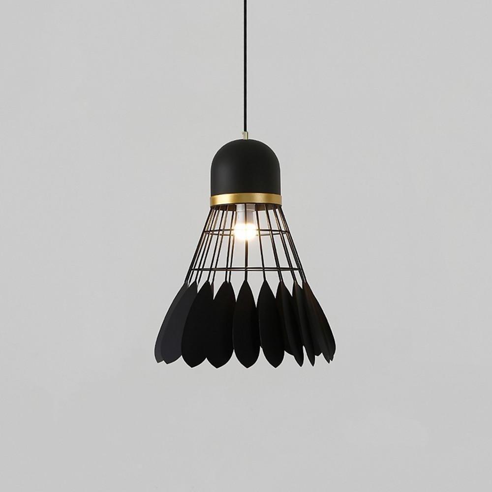 1 Bulb Industrial Pendant Lamp Metal Mini Geometrical detail view 6