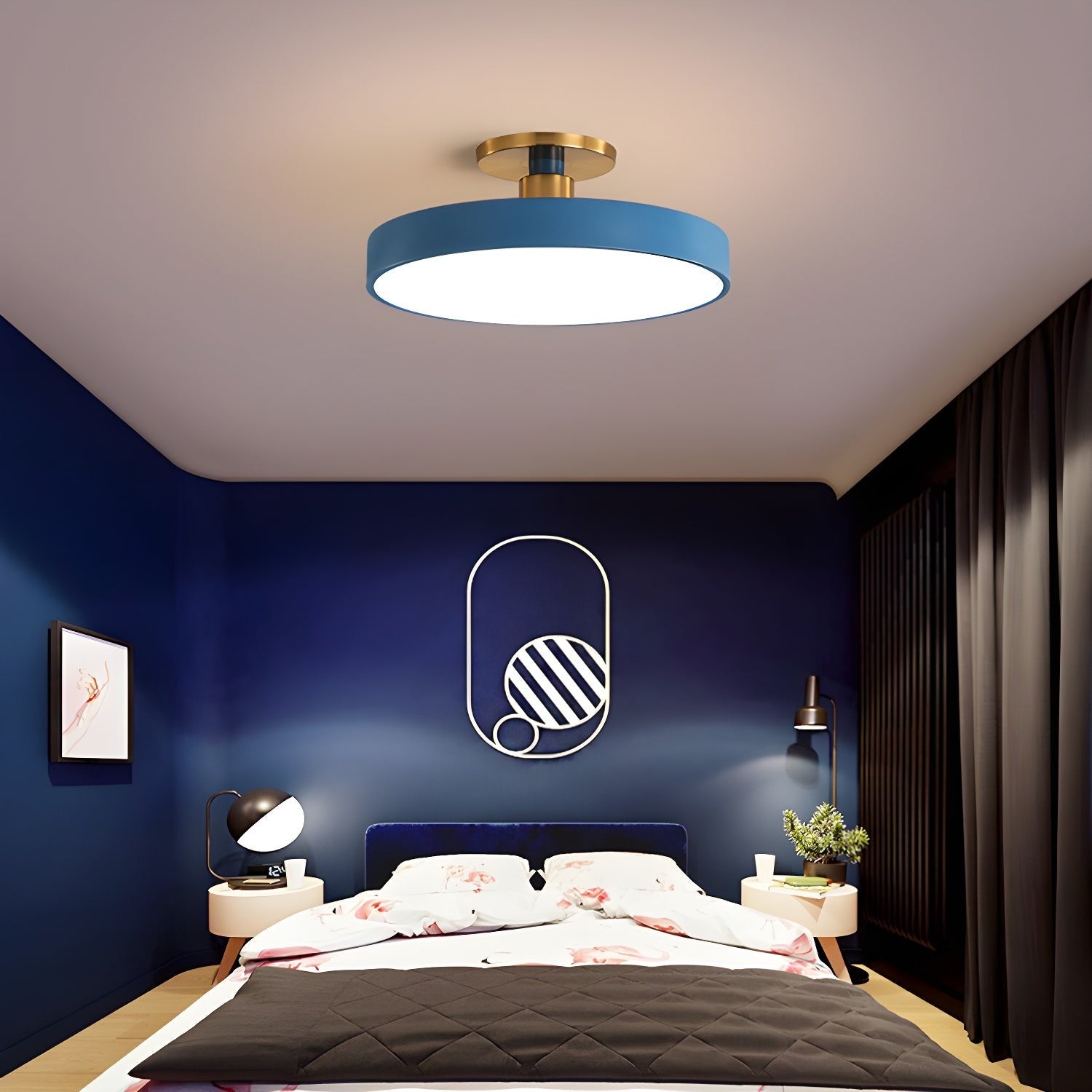 Isla Halo Flush Ceiling Light