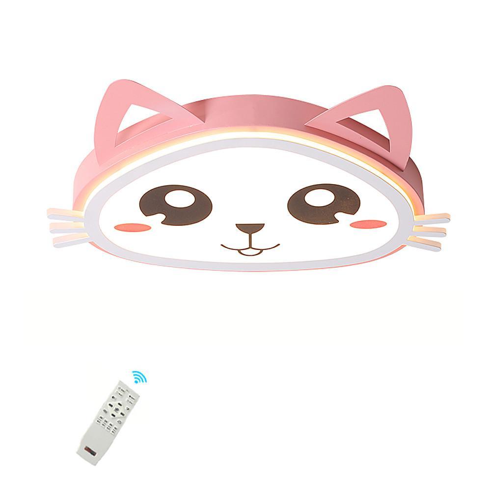 Kitten Bedroom Flush Mount Lighting LED Baby Kids