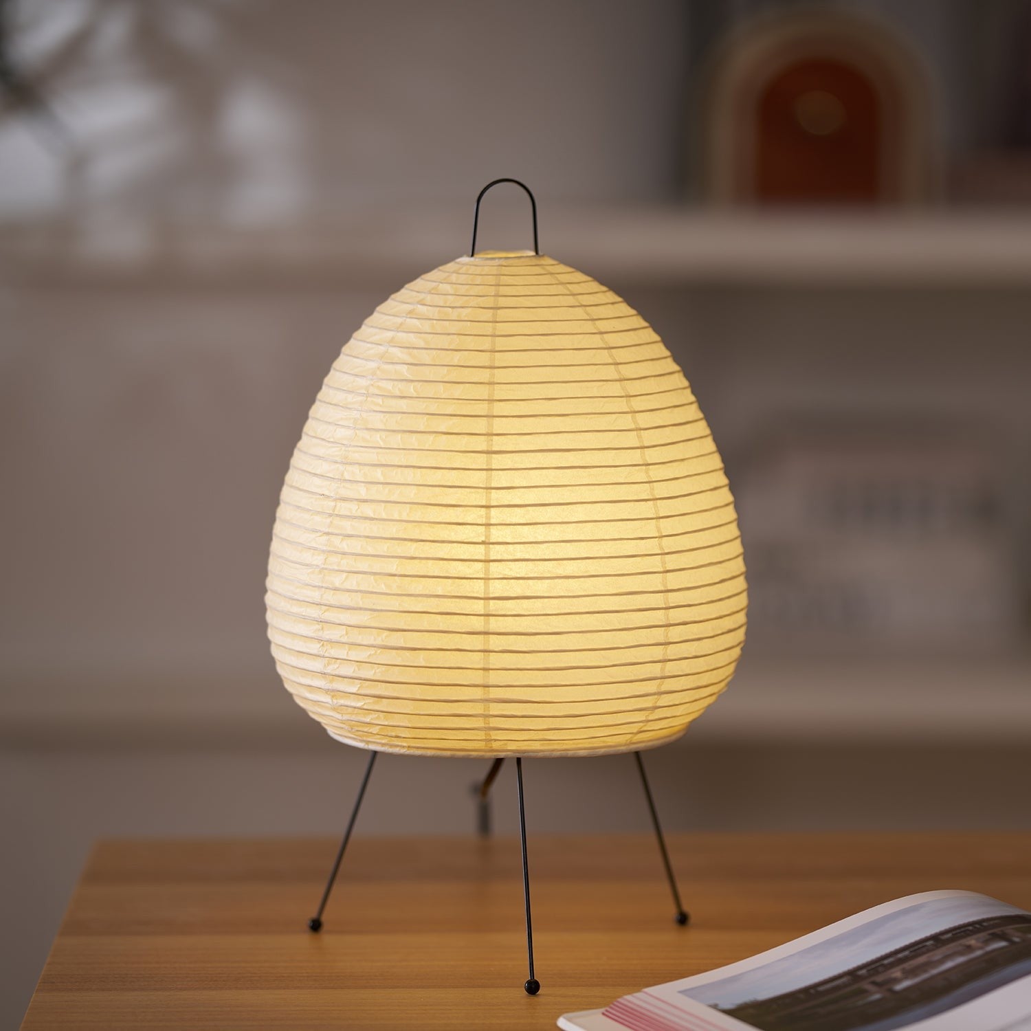 Japanese Mulberry Paper Table Lamp