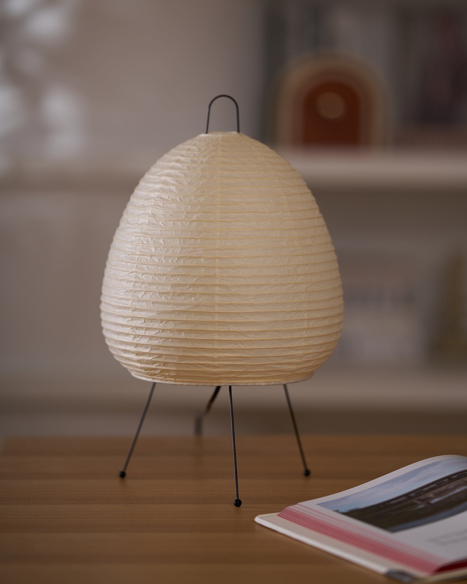 Japanese Mulberry Paper Table Lamp