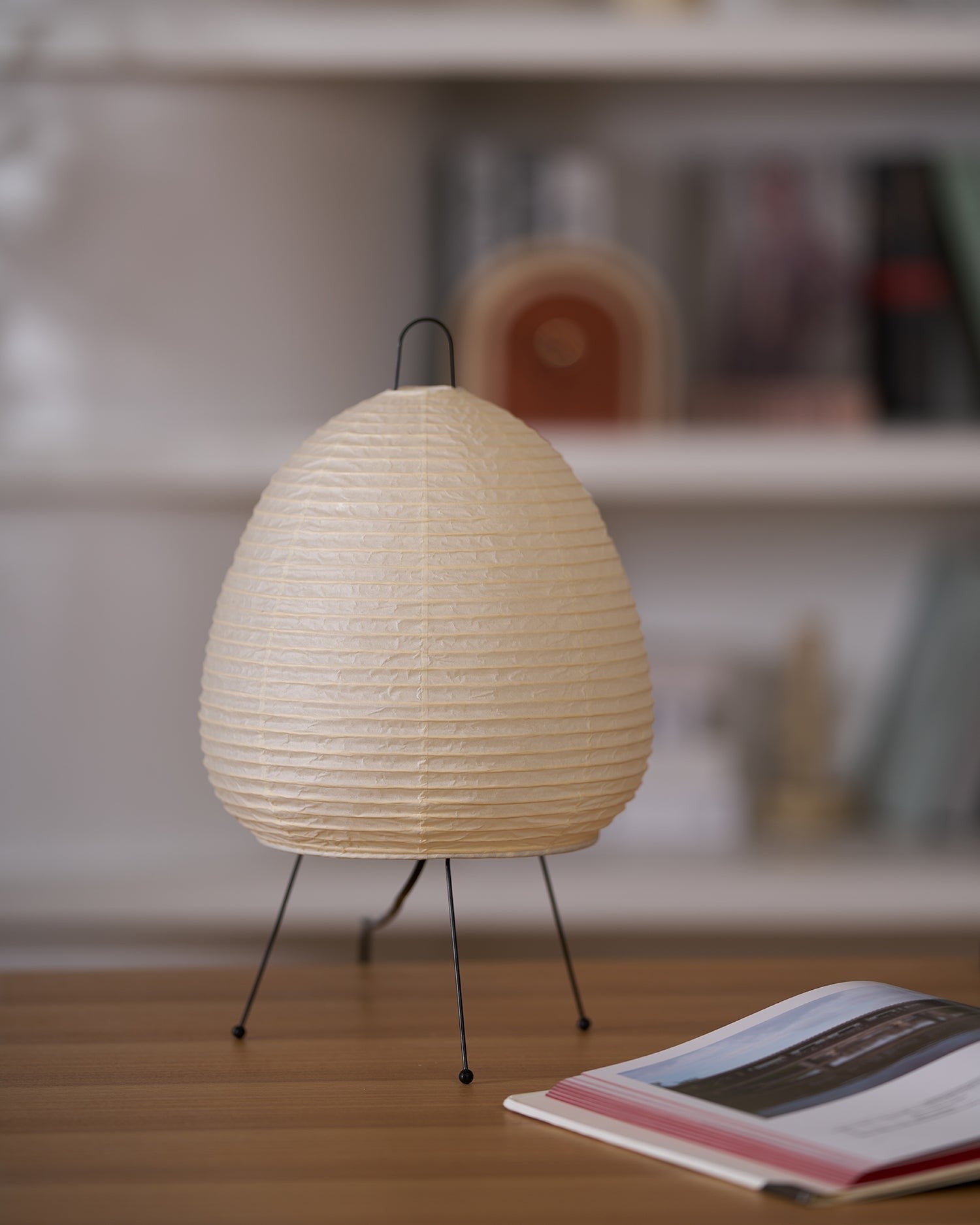 Japanese Mulberry Paper Table Lamp