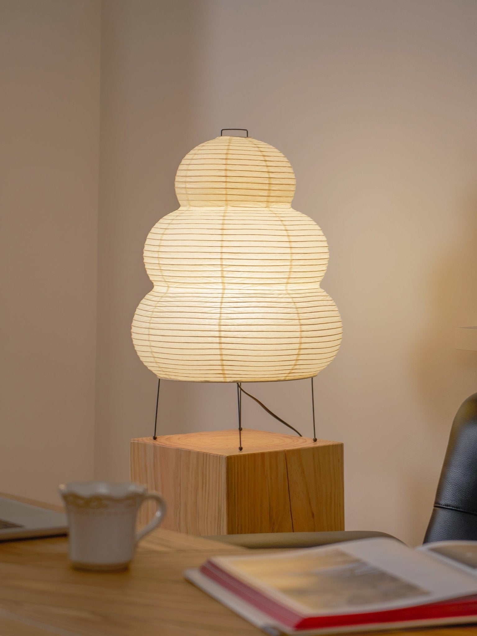 Japanese Mulberry Paper Table Lamp