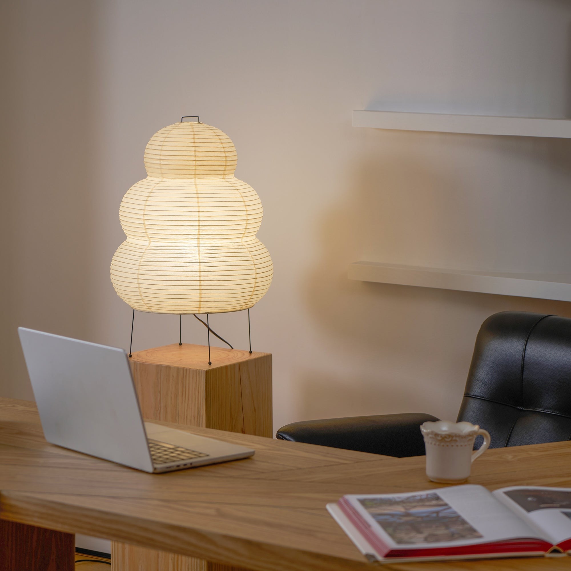 Japanese Mulberry Paper Table Lamp