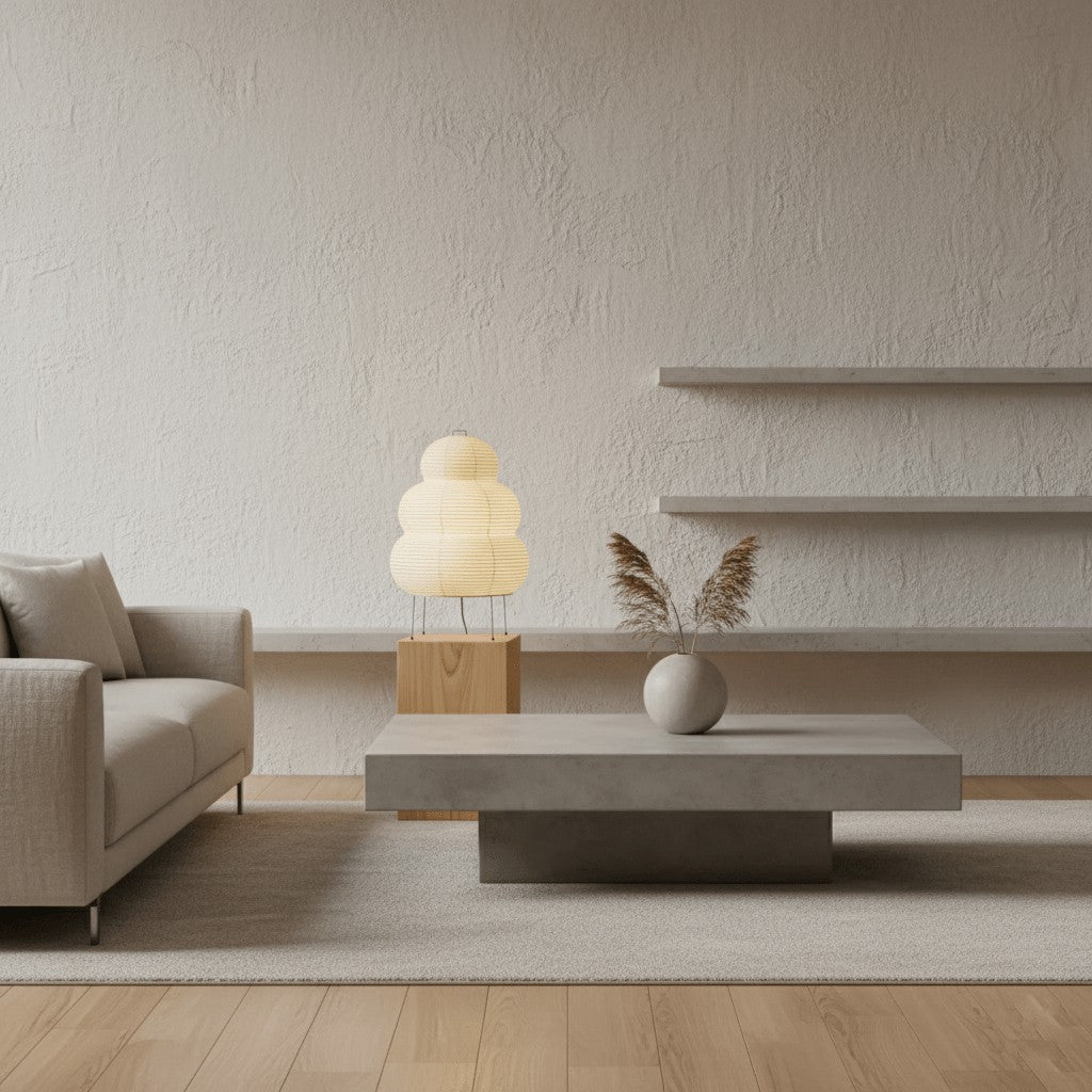 Japanese Mulberry Paper Table Lamp