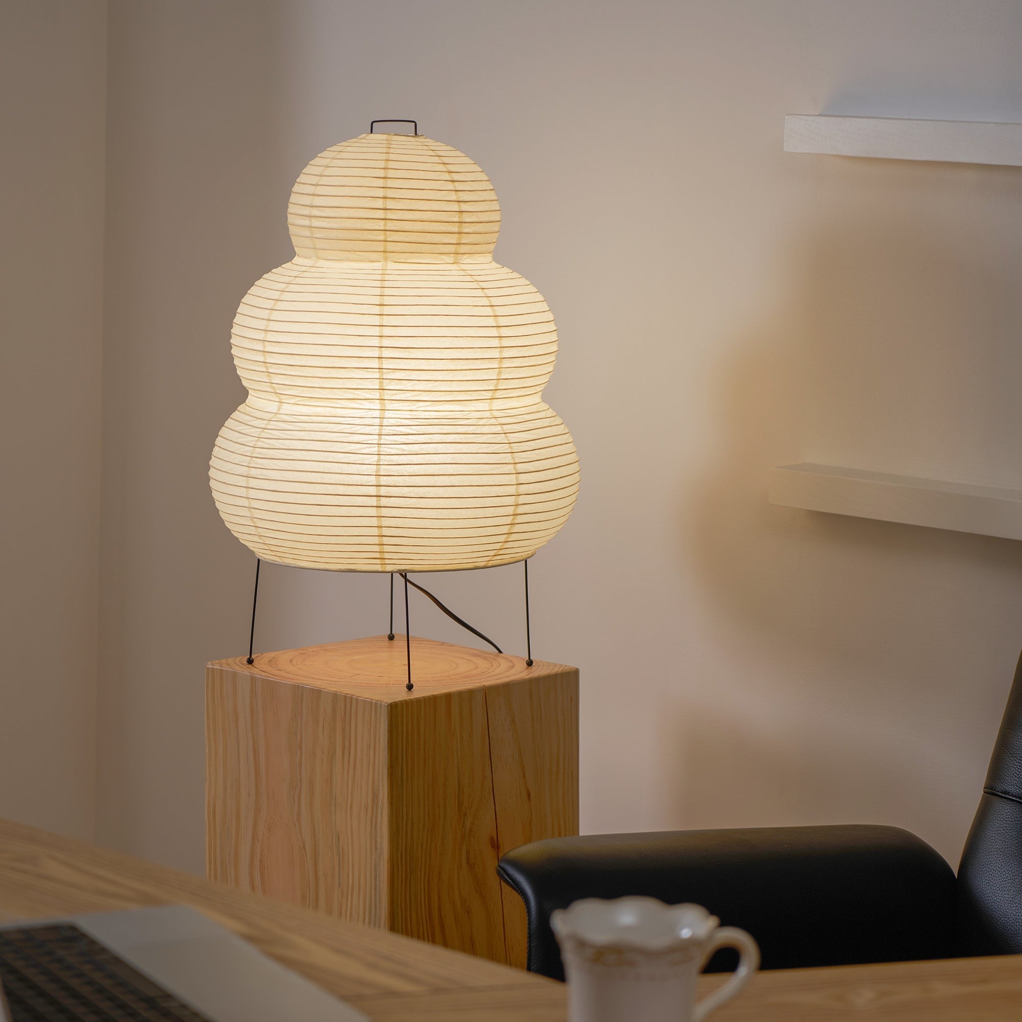 Japanese Mulberry Paper Table Lamp
