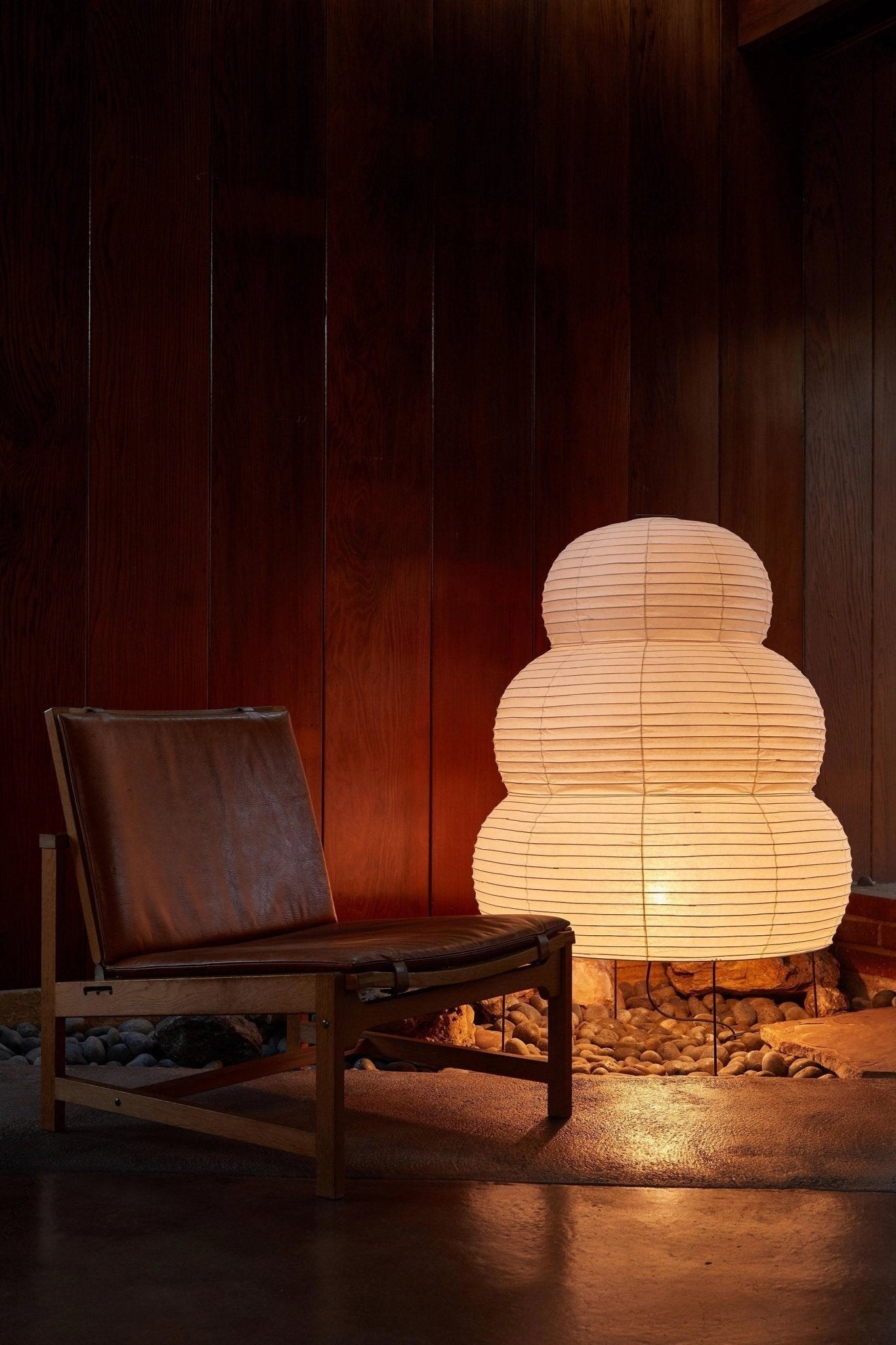 Japanese Mulberry Paper Table Lamp
