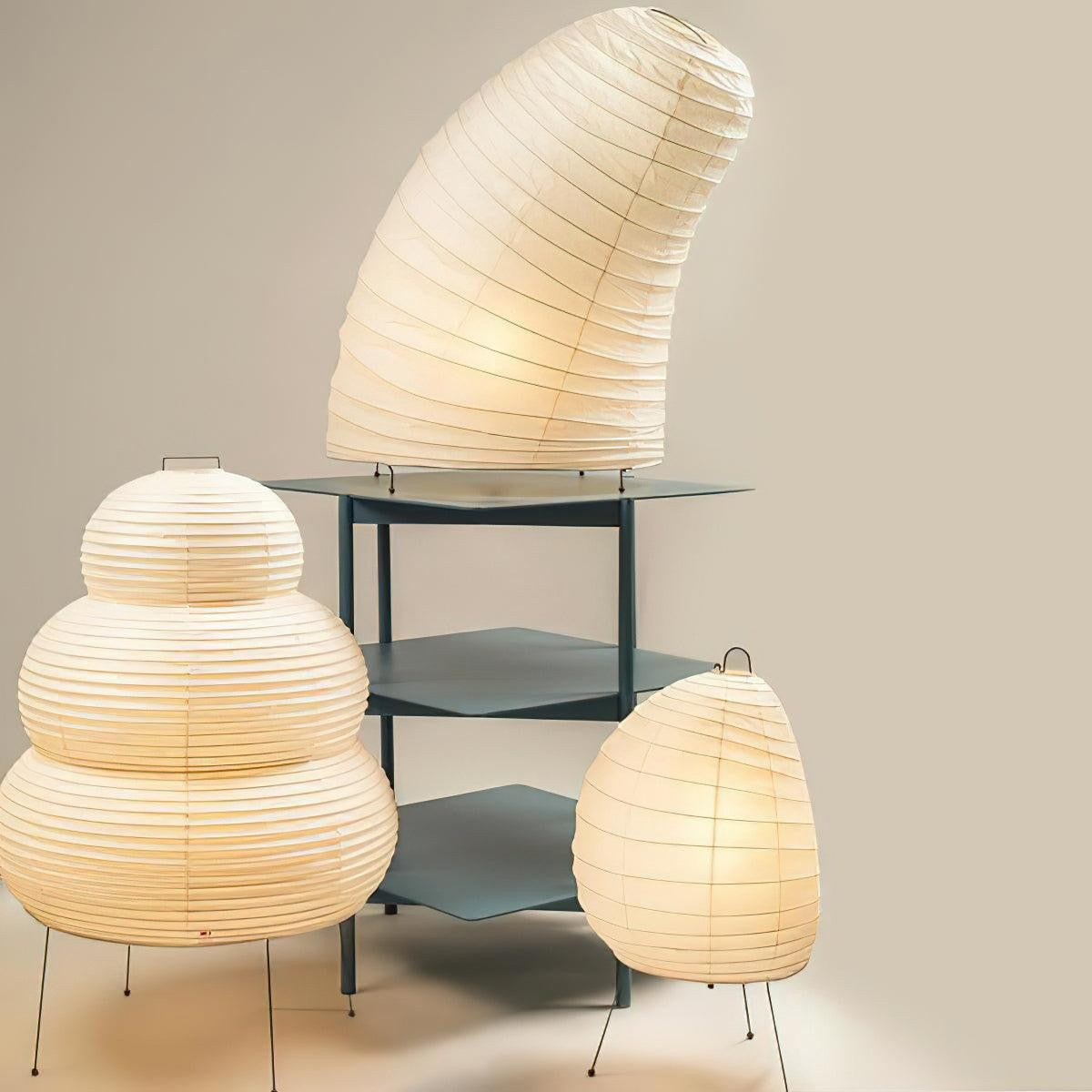 Japanese Mulberry Paper Table Lamp
