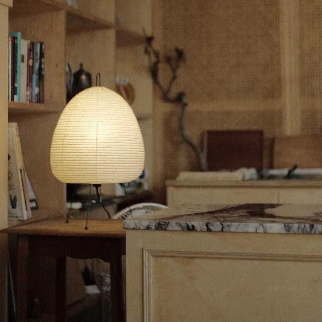 Japanese Mulberry Paper Table Lamp
