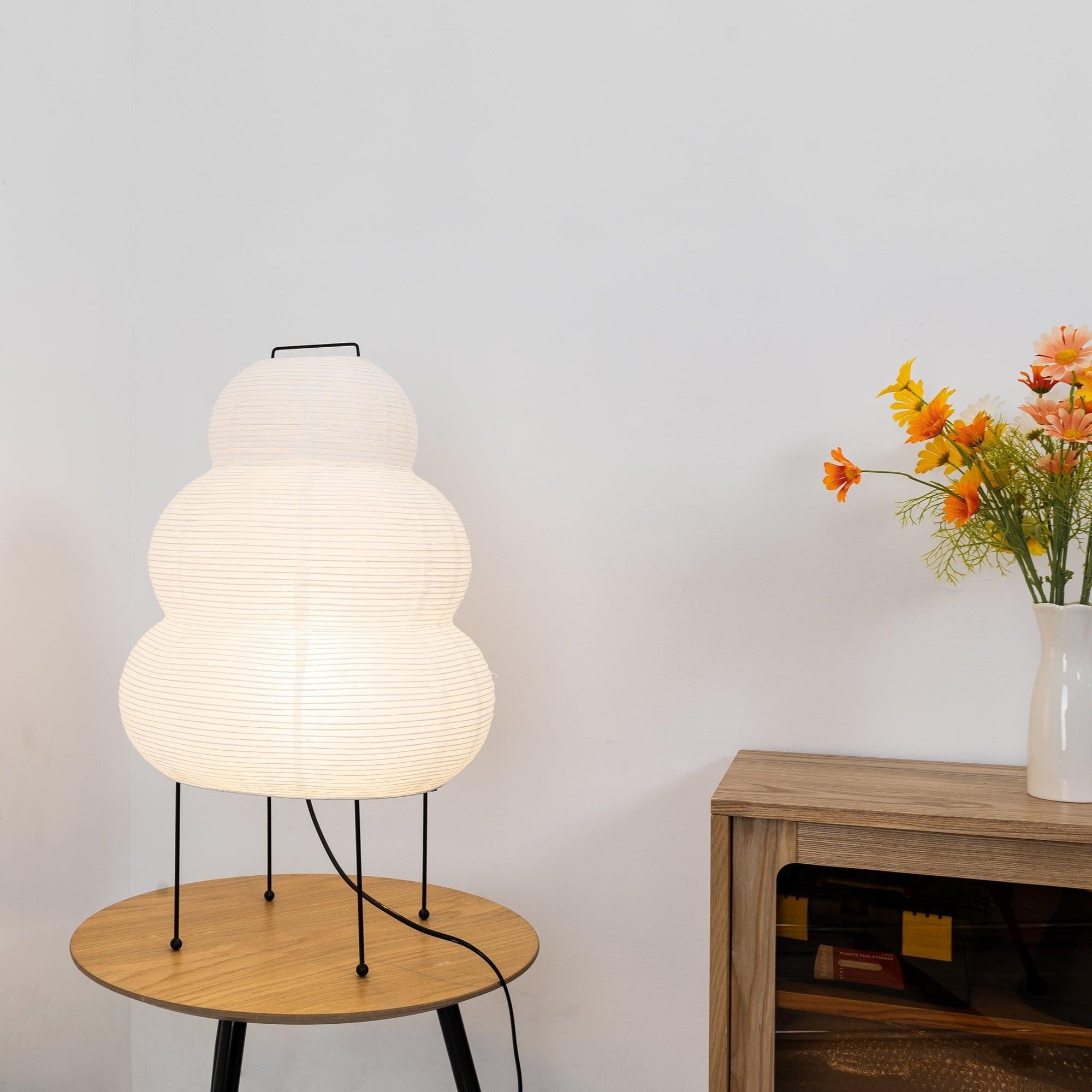 Japanese Mulberry Paper Table Lamp