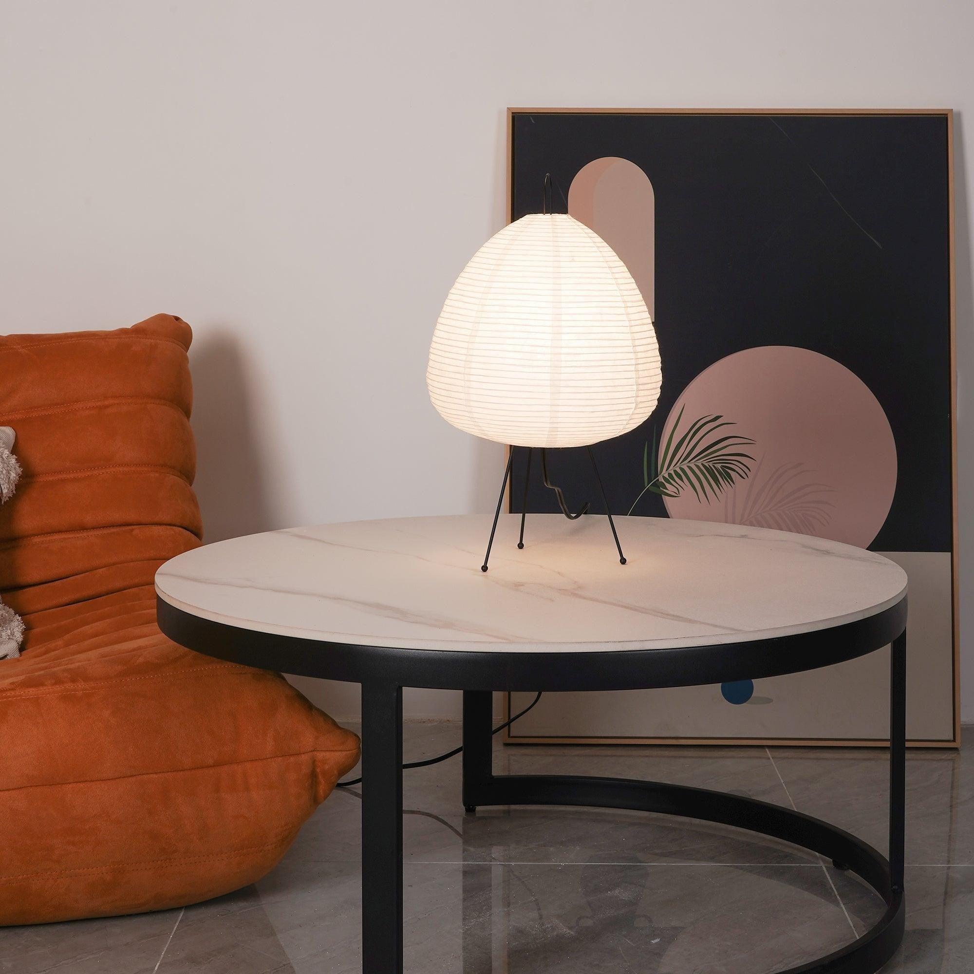 Japanese Mulberry Paper Table Lamp