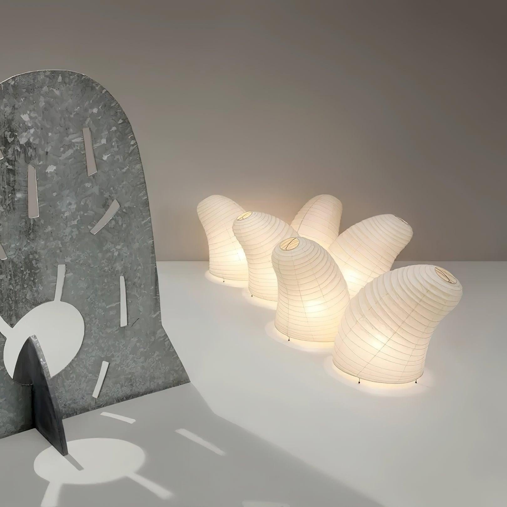 Japanese Mulberry Paper Table Lamp