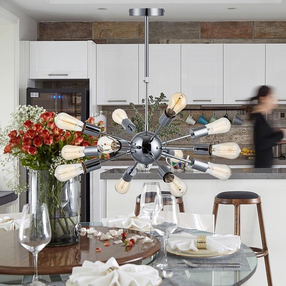 Cluster Sputnik Chandelier Mid-Century Chandelier