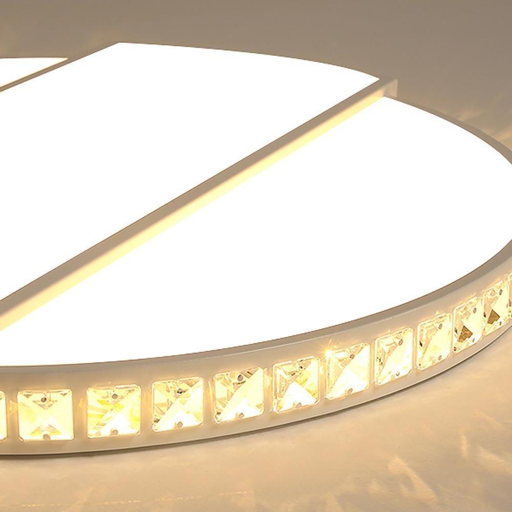 Circle Rectangular Flush Mount Light Fixtures Single