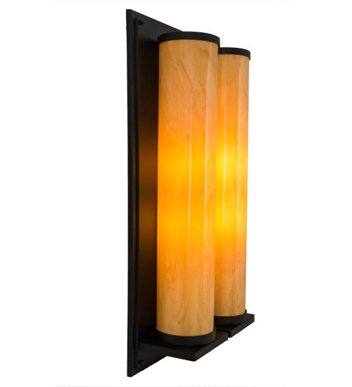 Legacy House 4-Light 36.00" Textured Black Wall Sconce detail view 5