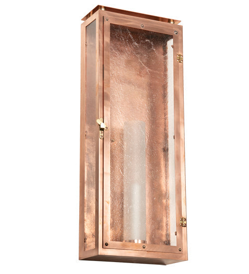 Nottingham 1-Light 23.00" Raw Copper And Raw Brass LED Wall Sconce detail view 2