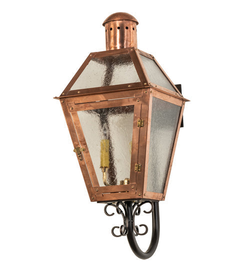 Falmouth 3-Light 27.00" Raw Copper/Raw Brass/Dark Bronze LED Wall Sconce detail view 2