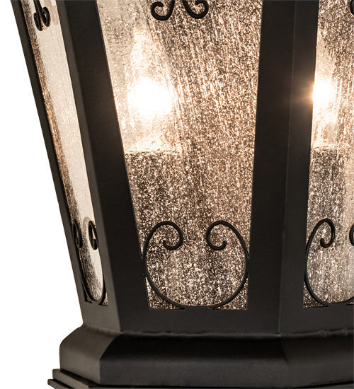 Chaumont 2-Light 25.50" Anodized Effect Black Wall Sconce detail view 5