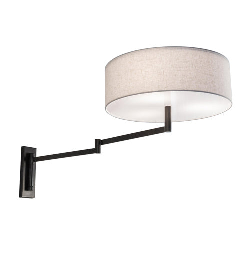 Cilindro 3-Light 29.00" Bronze LED Wall Sconce detail view 4