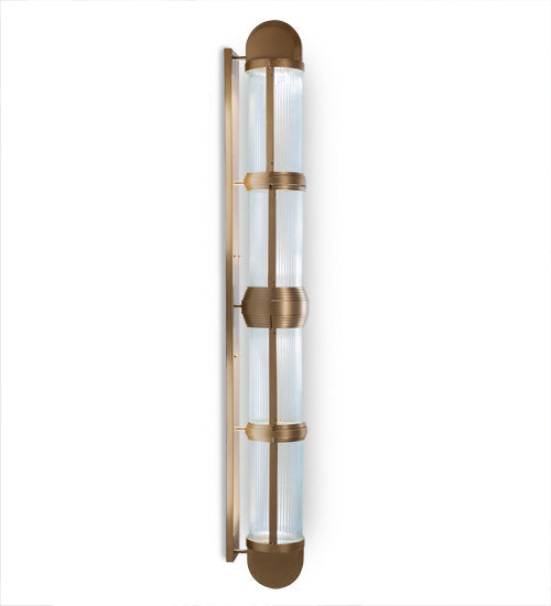 Christy 4-Light 80.00" Gold Metallic LED Wall Sconce detail view 5