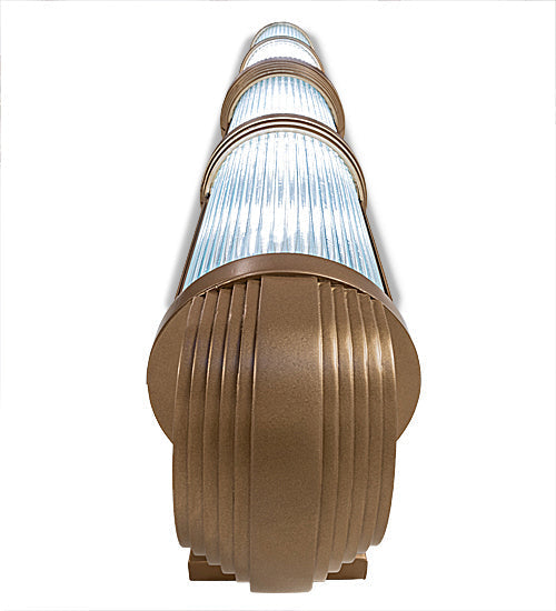 Christy 4-Light 80.00" Gold Metallic LED Wall Sconce detail view 6