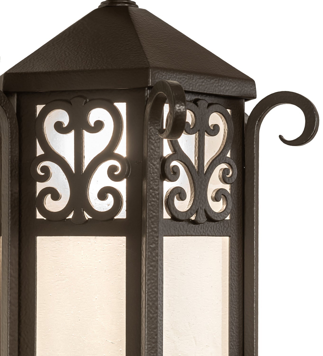 Caprice 1-Light 37.00" Textured Timeless Bronze LED Wall Sconce detail view 3