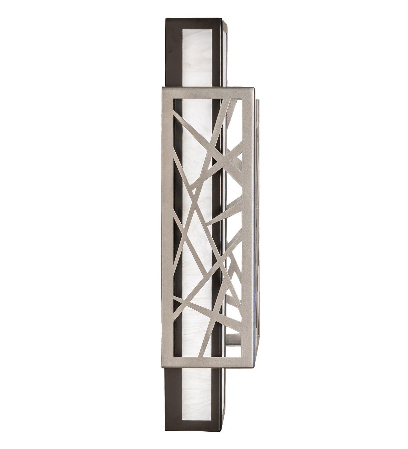 18.00" Nickel & Timeless Bronze LED Wall Sconce detail view 4