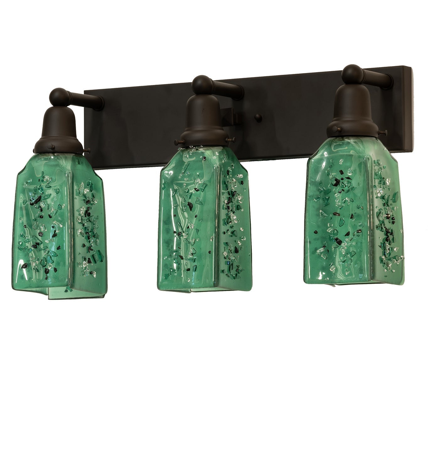 Metro Fusion 24 Inch 3-Light 12.00" Oil Rubbed Bronze Wall Sconce detail view 3