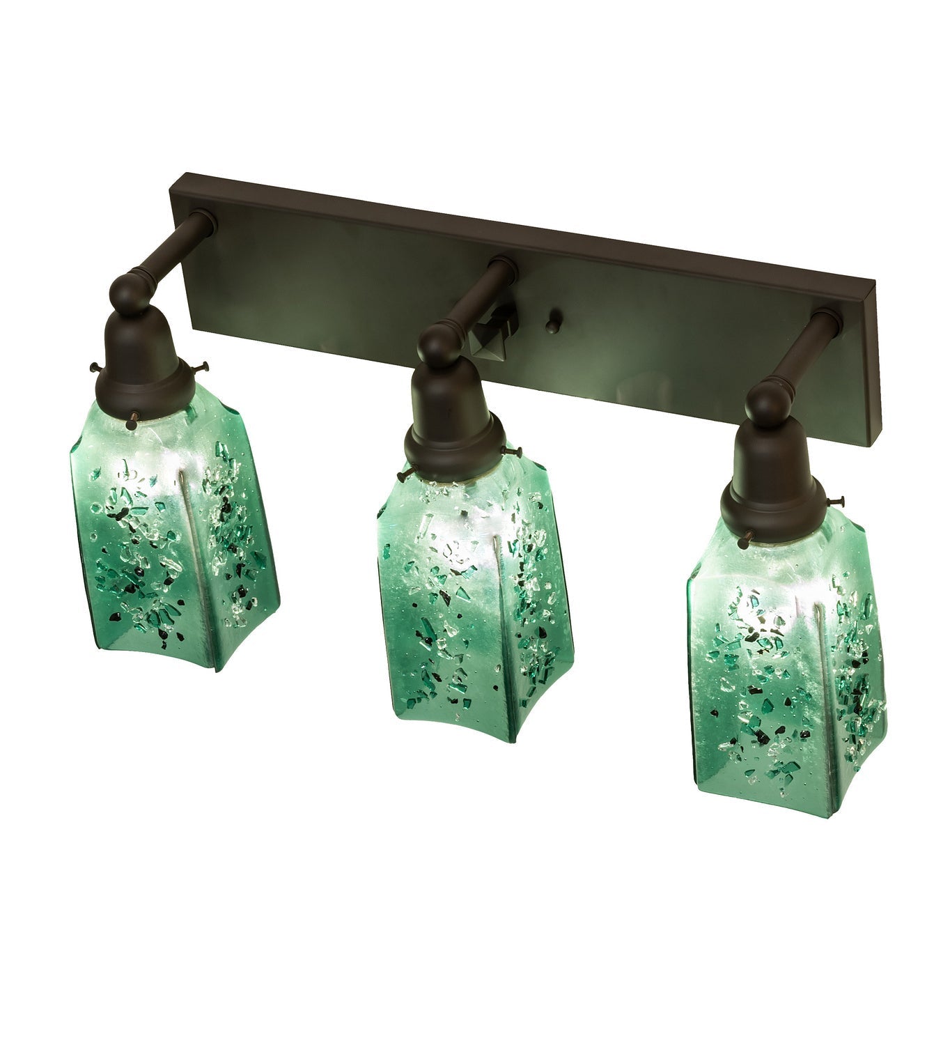 3-Light 3-Light 12.00" Oil Rubbed Bronze Wall Sconce detail view 4
