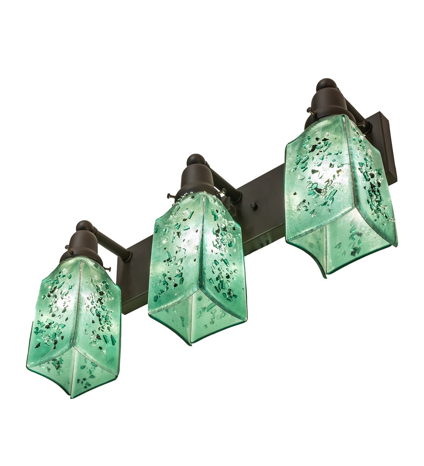 Metro Fusion 24 Inch 3-Light 12.00" Oil Rubbed Bronze Wall Sconce detail view 5