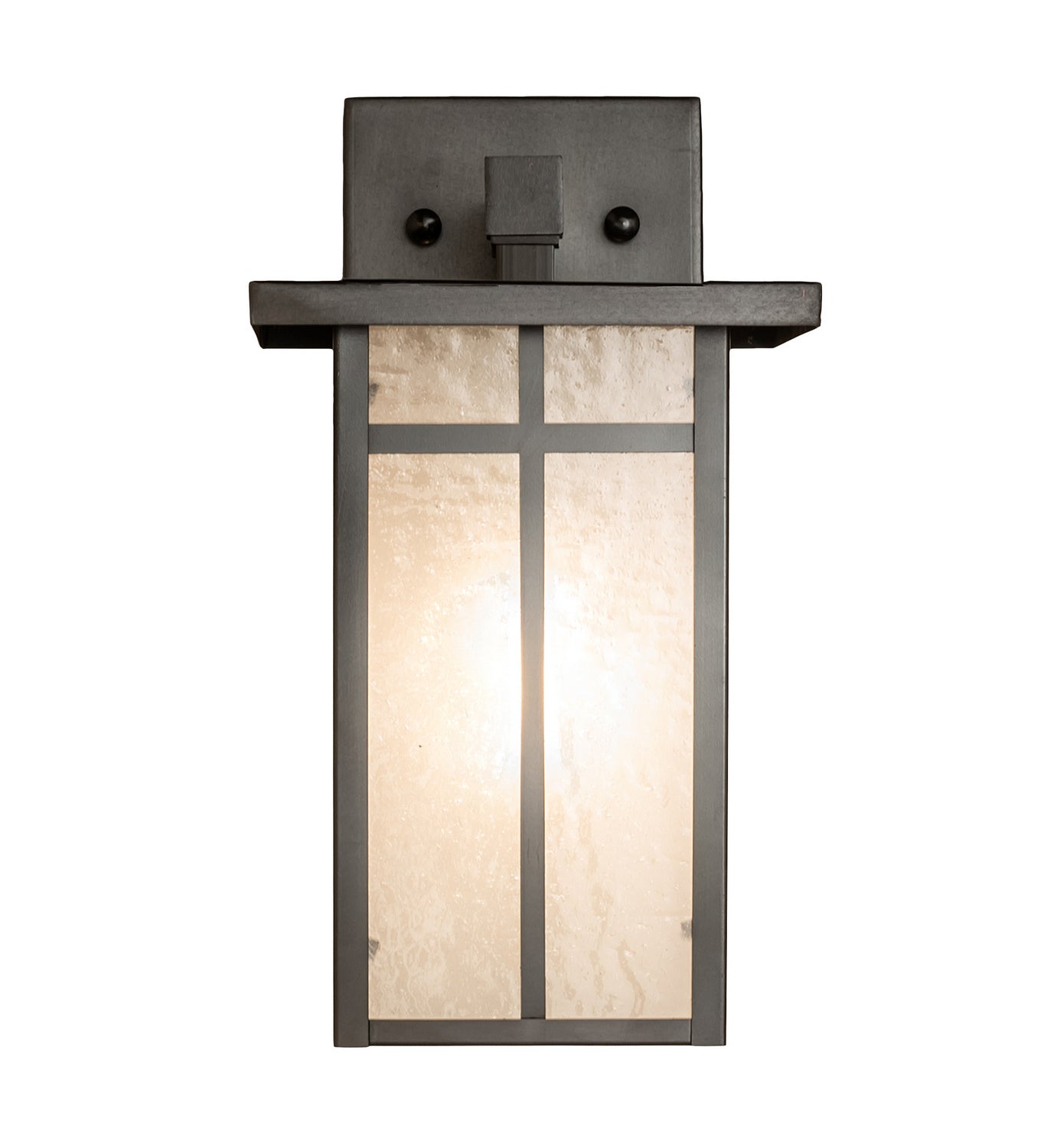 1-Light 12.50" Craftsman Brown On Copper Wall Sconce detail view 4