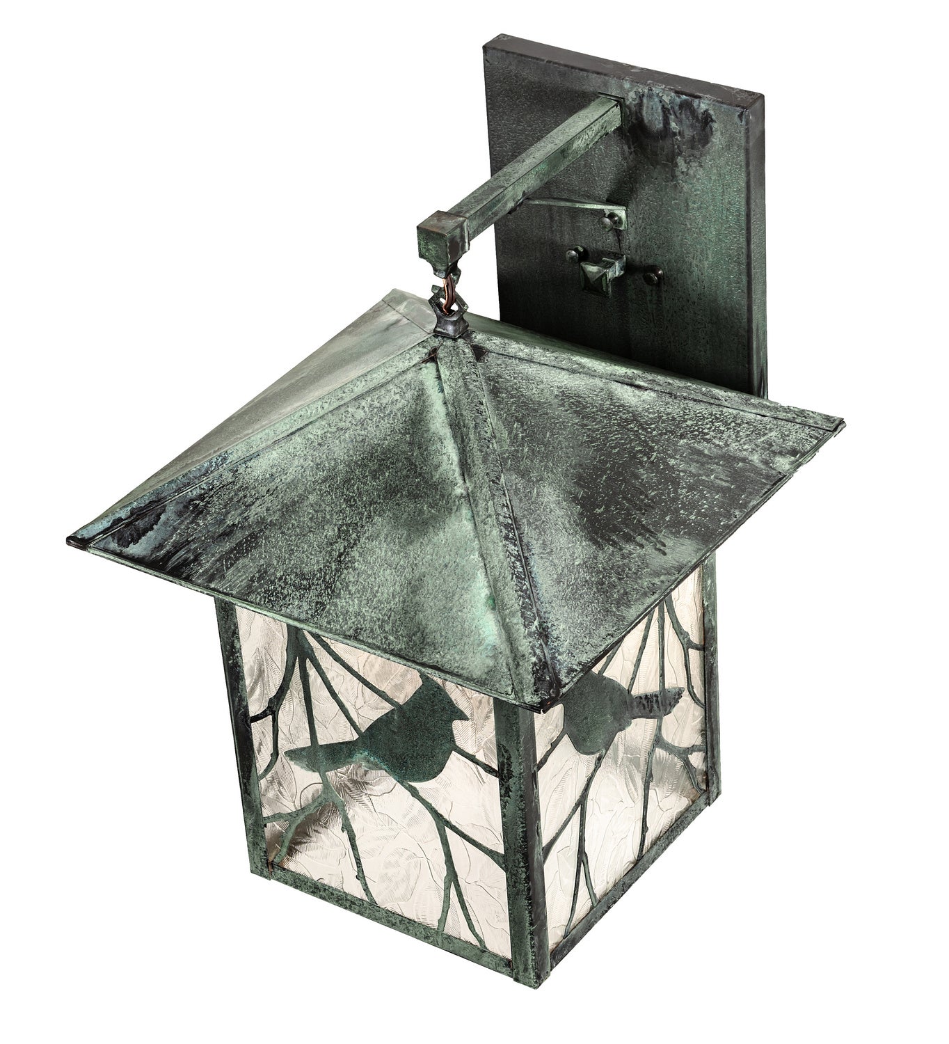 1-Light 22.00" Verdigris Wall Sconce detail view 2