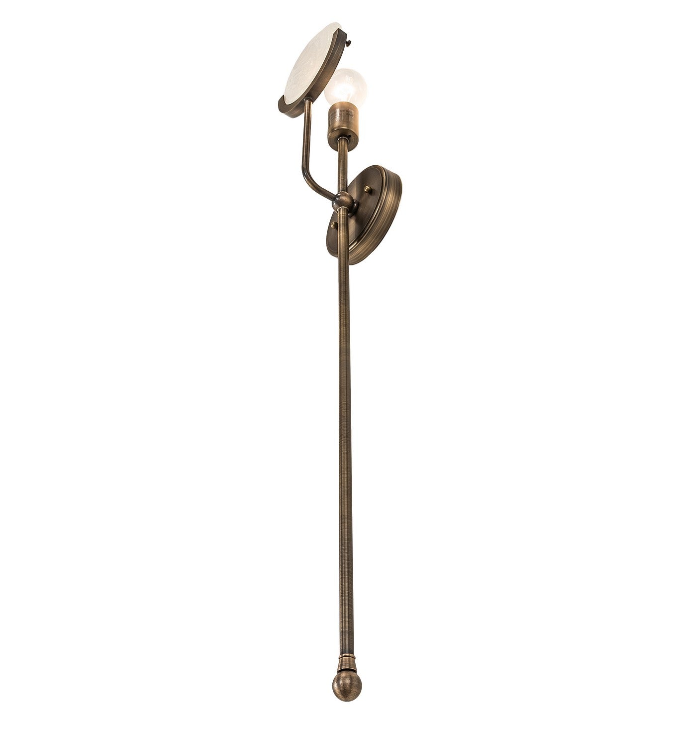 1-Light 36.00" Highlighted Craftsman Brown LED Wall Sconce detail view 2