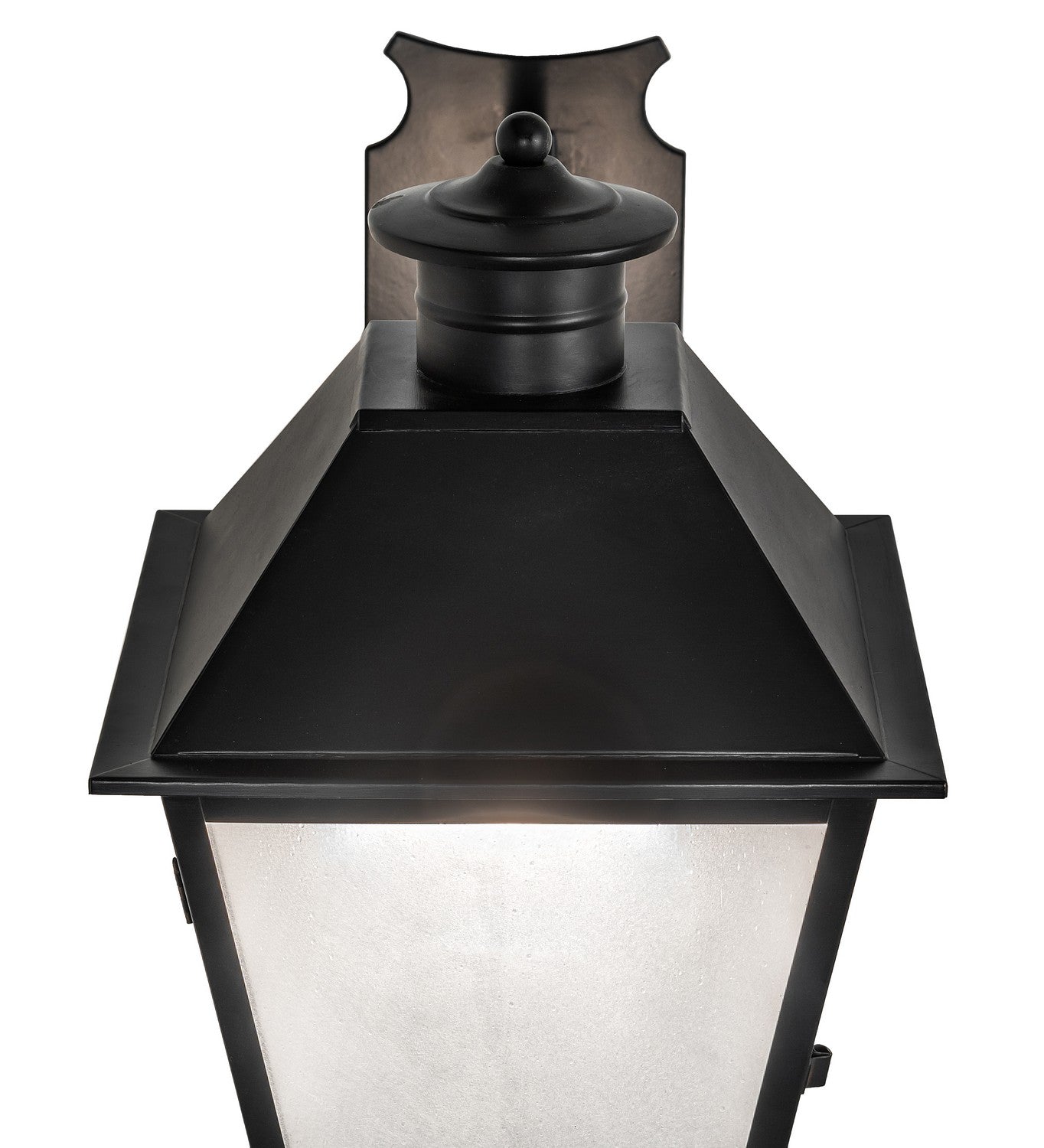 1-Light 22.00" Blackwash Wall Sconce detail view 3