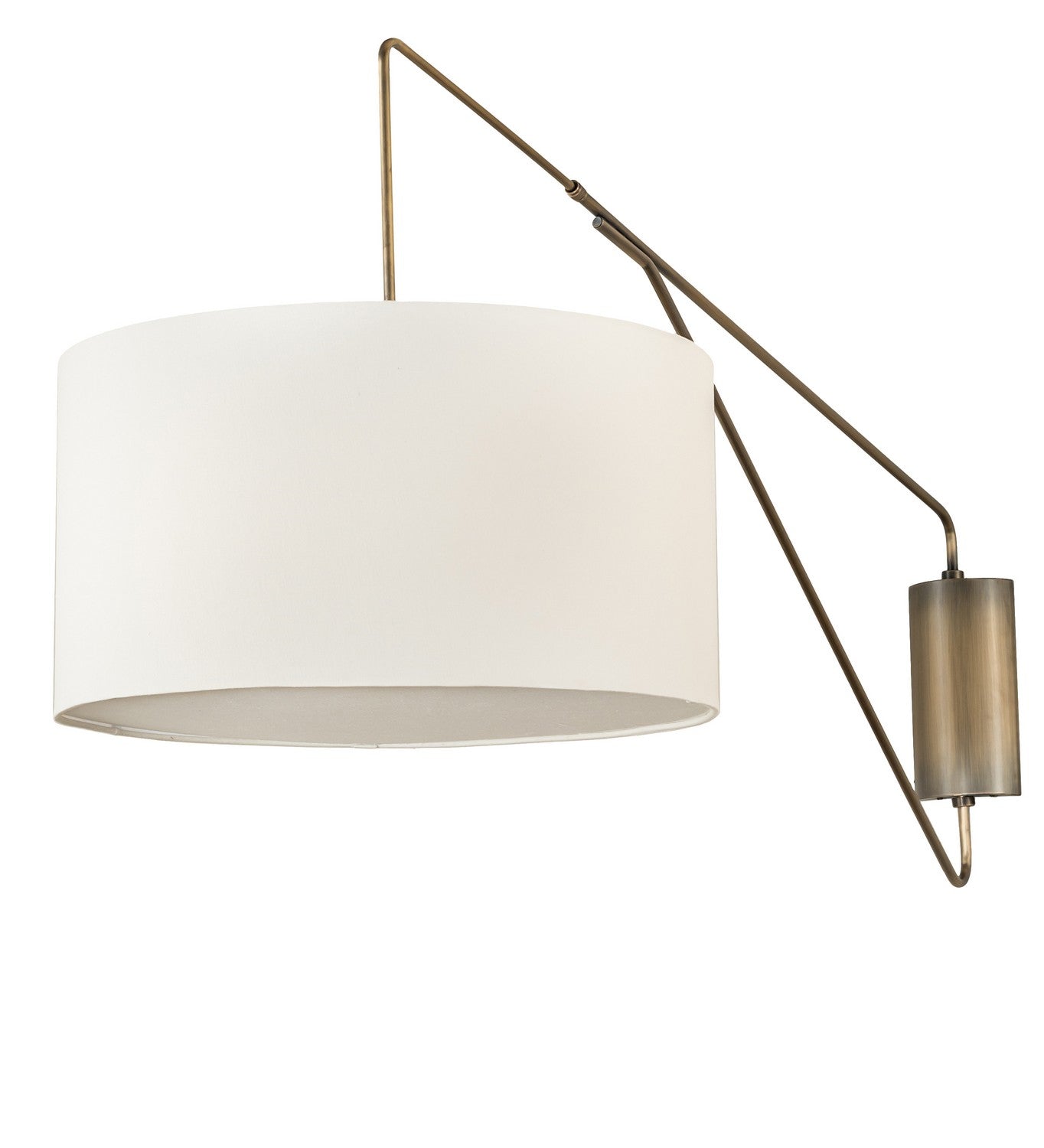 1-Light 26.00" Antique Brass Wall Sconce detail view 2