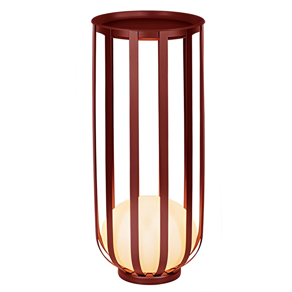 Industrial Solar Outdoor LED Floor Lantern Floor Lamp