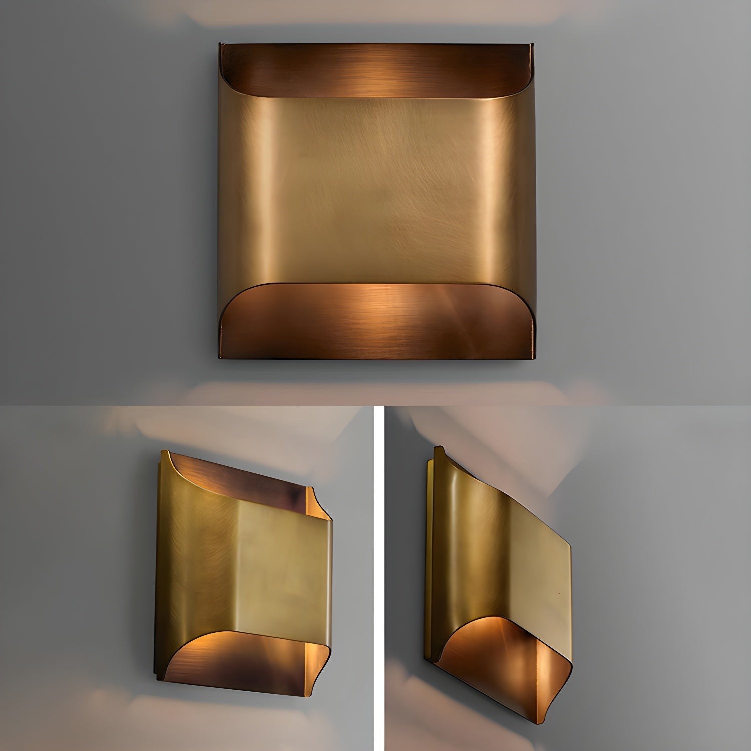 Leclerc Polished Brass Wall Sconce detail view 12