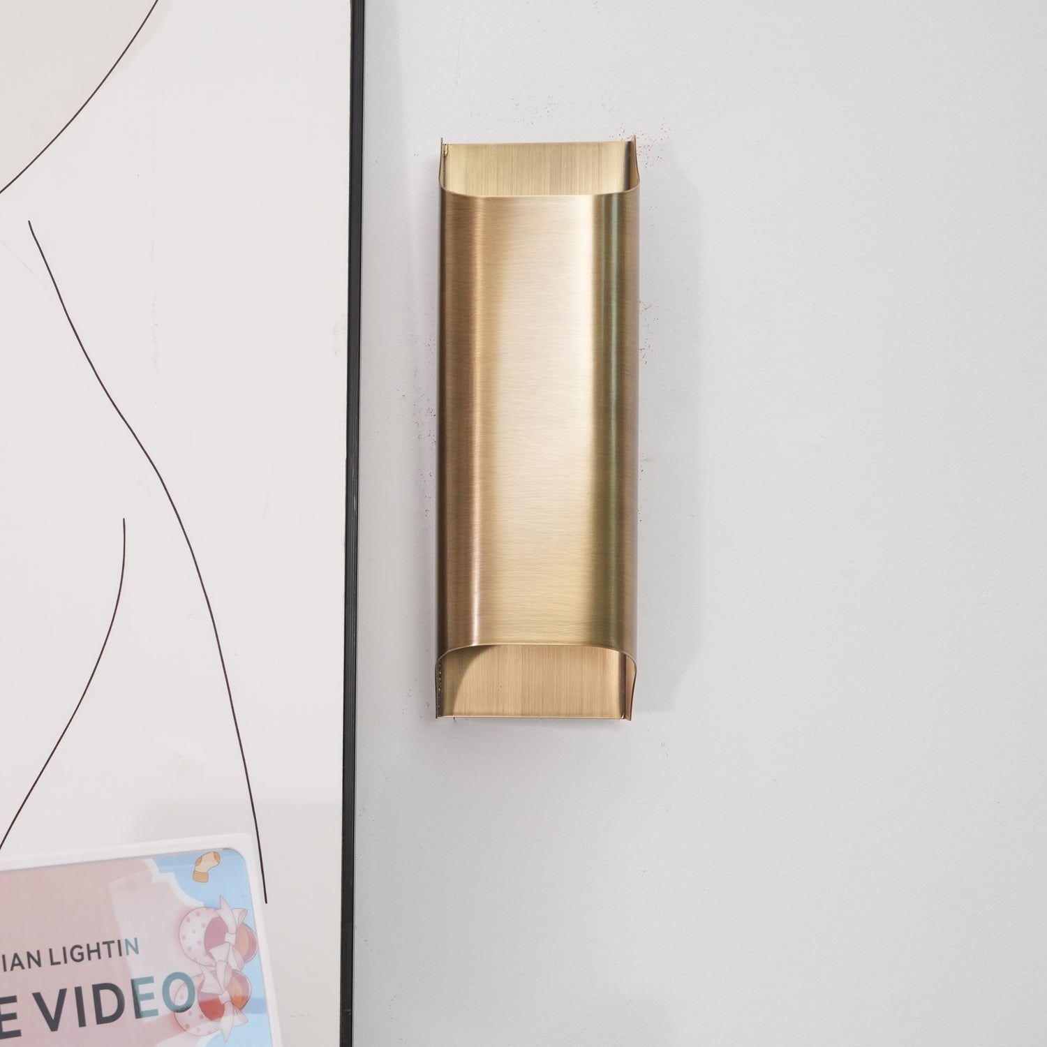 Leclerc Polished Brass Wall Sconce detail view 70