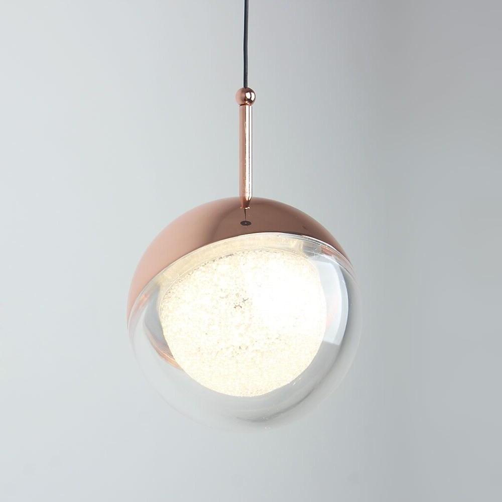 Mini Globe Cluster Design Chandelier Light Metal Light