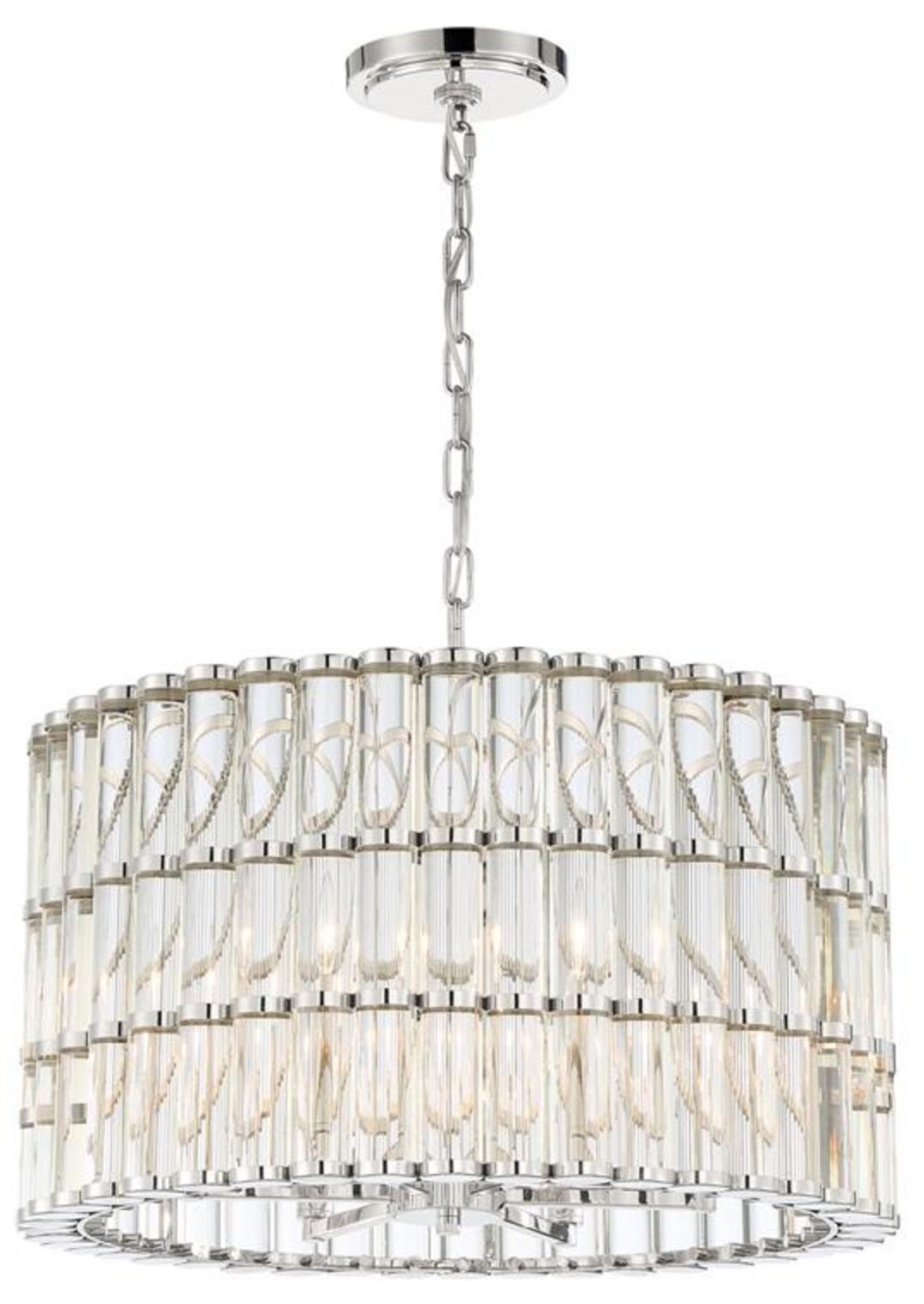 Libby Langdon for Elliot 6-Light Polished Chandelier