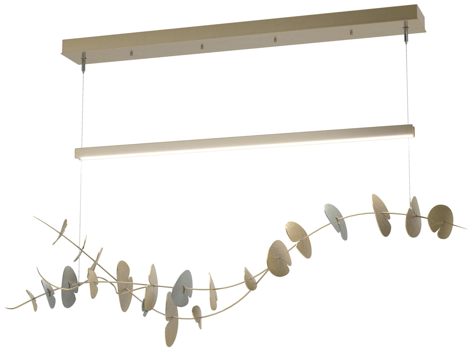 brass chandelier shown as a main product image for dining rooms