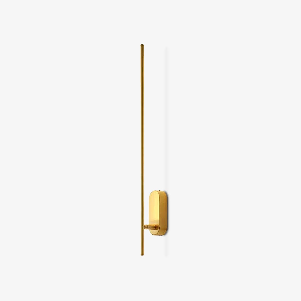 Linear Brass Wall Sconce