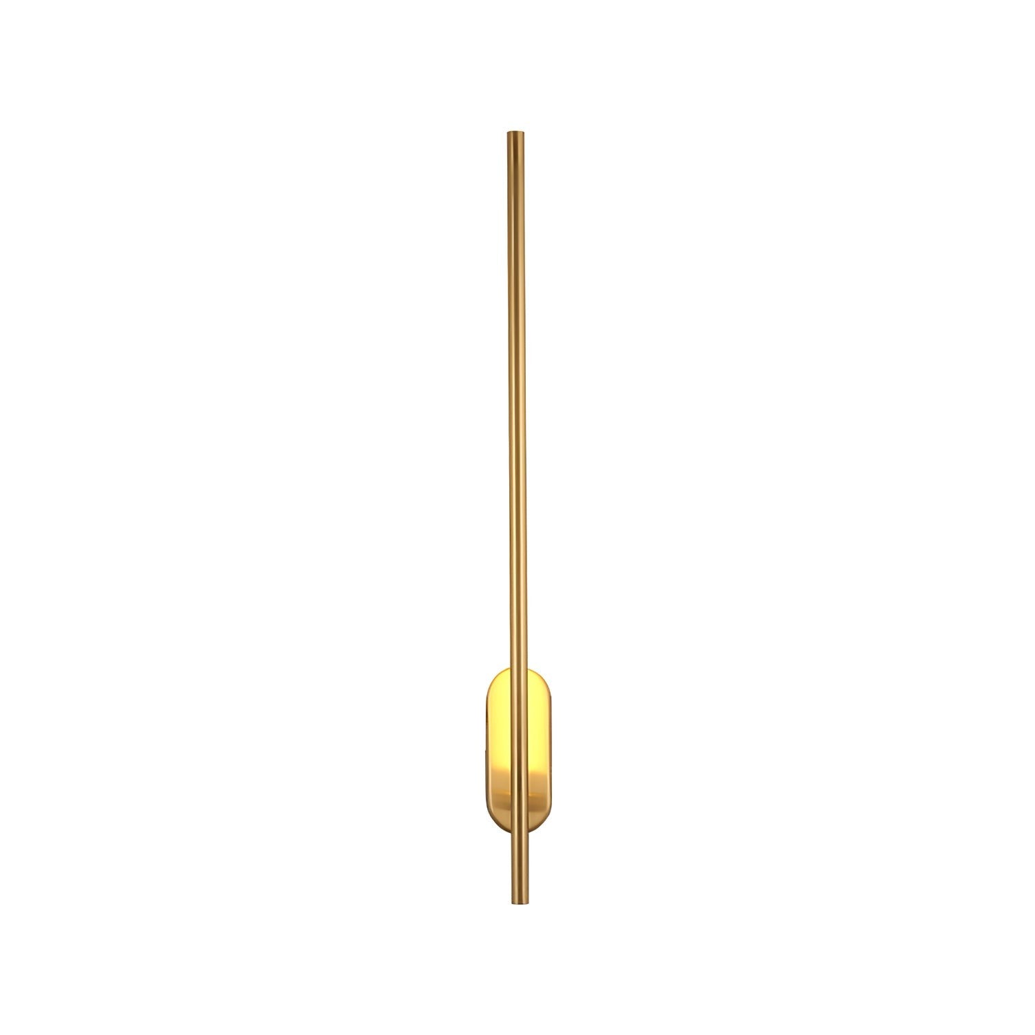 Linear Brass Wall Sconce